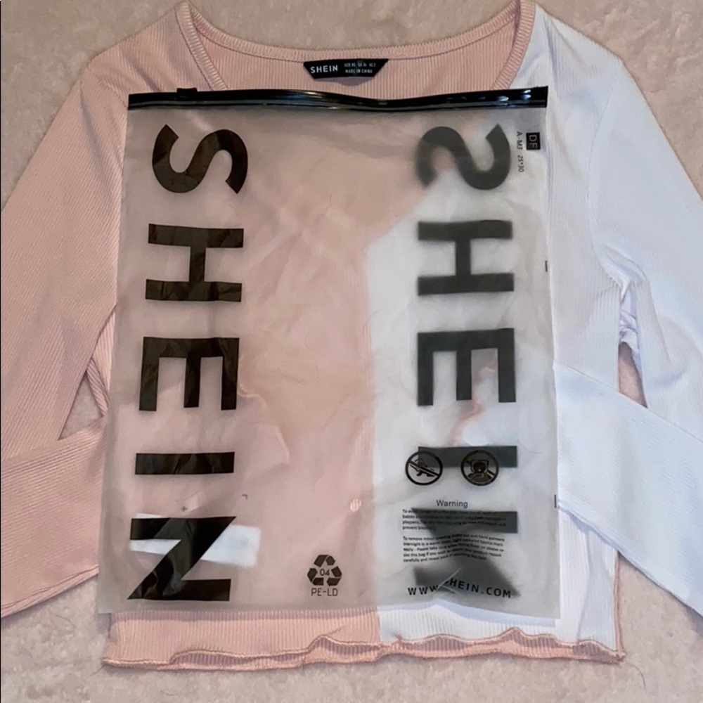 brand new color block long sleeve tee!! - Picture 5 of 7